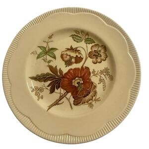 Clarice Cliff Georgian Spray 1930s 8” Salad Plate Replacement Newport Pottery